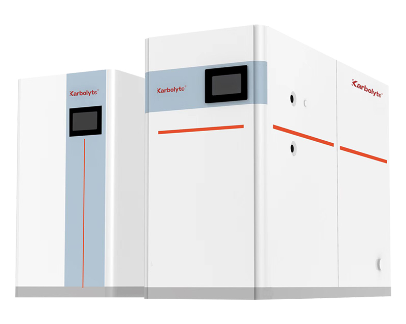 Ultra low nitrogen vacuum hot water unit